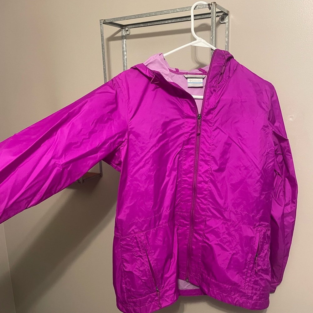 Columbia rain coat